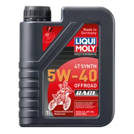 LIQUI MOLY MOTOCIKLINĖ SINTETINĖ VARIKLINĖ ALYVA 4T 5W-40 Offroad Race