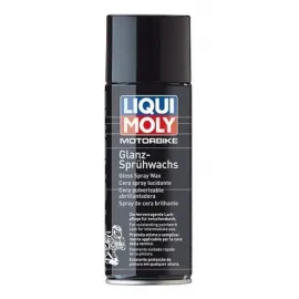 LIQUI MOLY MOTORBIKE PURŠKIAMAS VAŠKAS (MOTORBIKE GLOSS SPRAY WAX) 0.4l