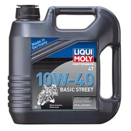LIQUI MOLY MOTOCIKLINĖ ALYVA 4T 10 W-40 Basic Street 4l