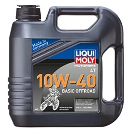 LIQUI MOLY MOTOCIKLINĖ ALYVA 4T 10W-40 BASIC OFFROAD 4l