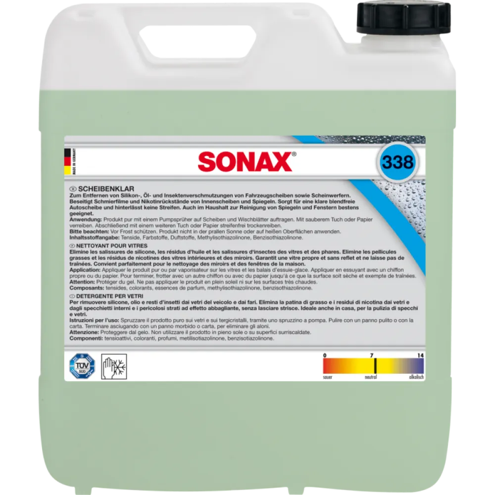 SONAX LANGŲ VALIKLIS 10l