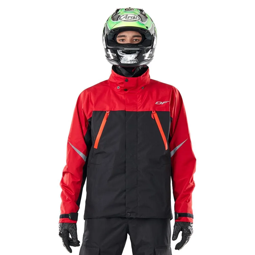 STRIUKĖ DRAGONFLY QUAD  JUODA/ RAUDONA UNISEX