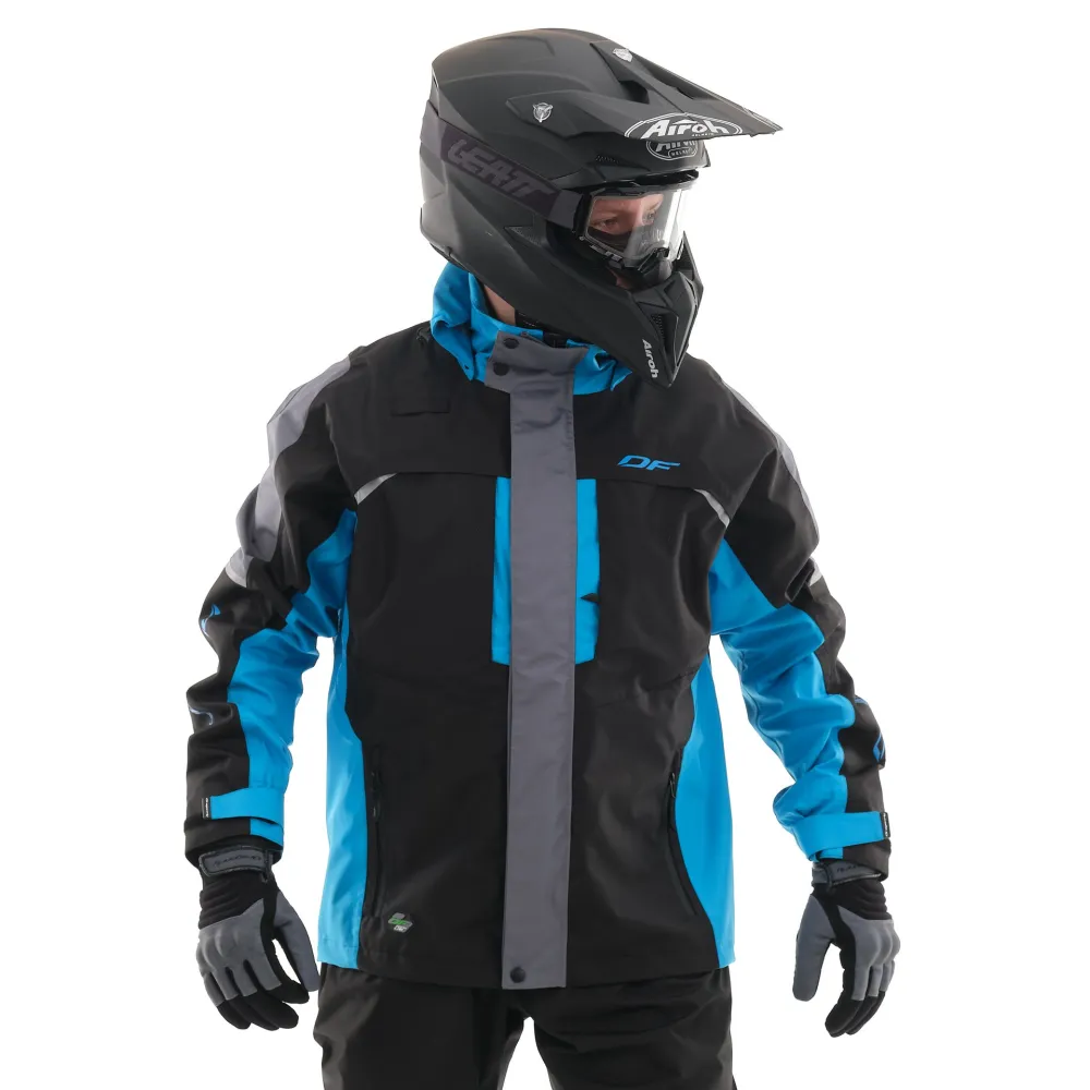 STRIUKĖ DRAGONFLY QUAD PRO JUODA/ MĖLYNA UNISEX