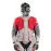 STRIUKĖ DRAGONFLY ENDURO FREERIDE PILKA/ RAUDONA UNISEX