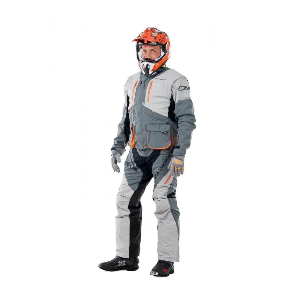 STRIUKĖ DRAGONFLY ENDURO FREERIDE PILKA/ ORANŽINĖ UNISEX