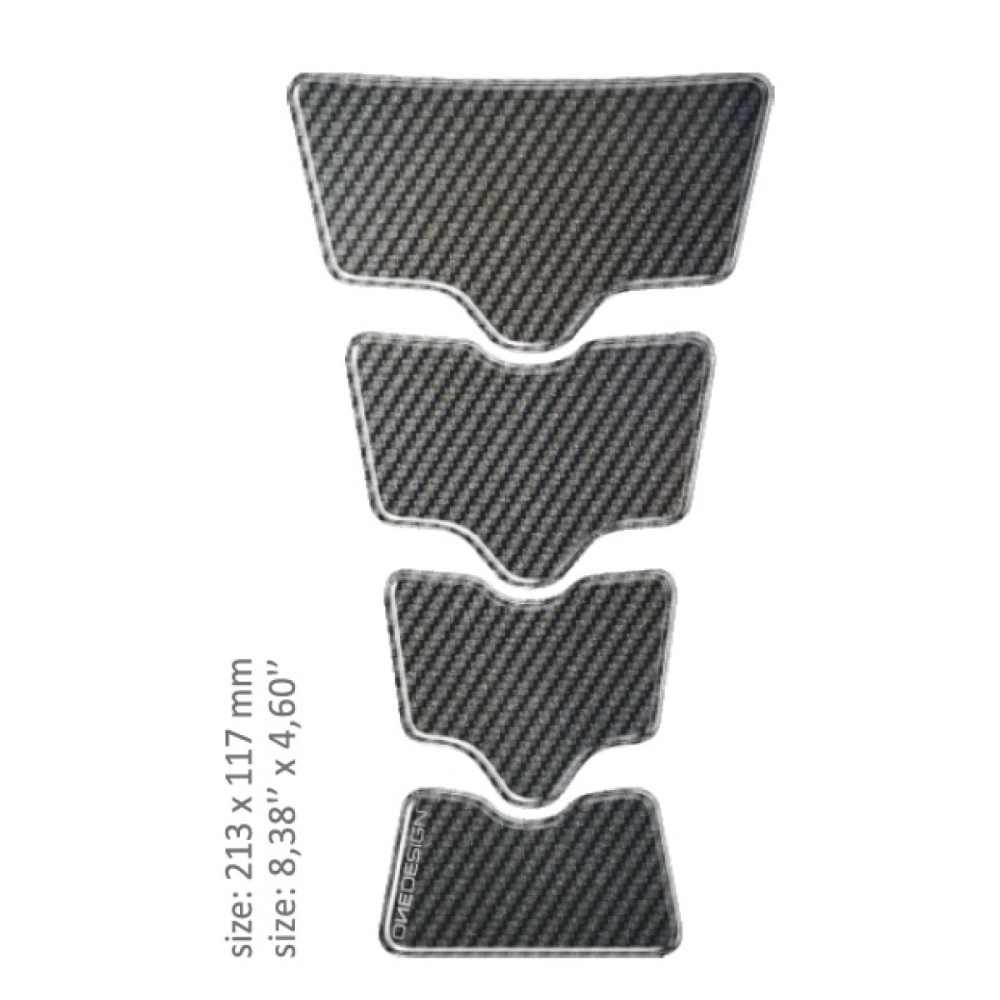 KURO BAKO APSAUGA TANK PROTECTOR CARBON