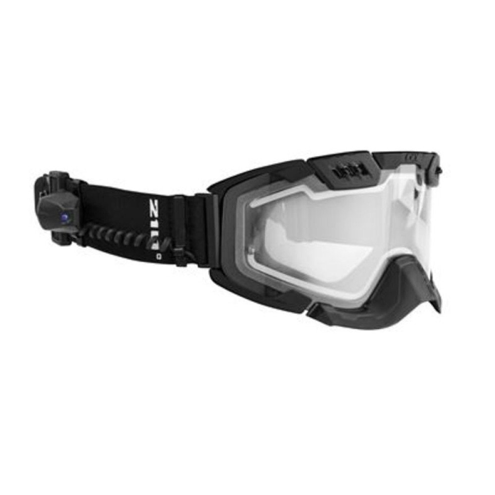 AKINIAI CKX 210 AIRFLOW ŠILDOMI – JUODI MATINIAI / SKAIDRUS STIKLIUKAS