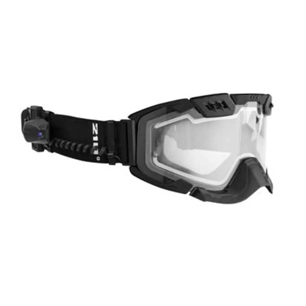 AKINIAI CKX 210 AIRFLOW ŠILDOMI – JUODI MATINIAI / SKAIDRUS STIKLIUKAS
