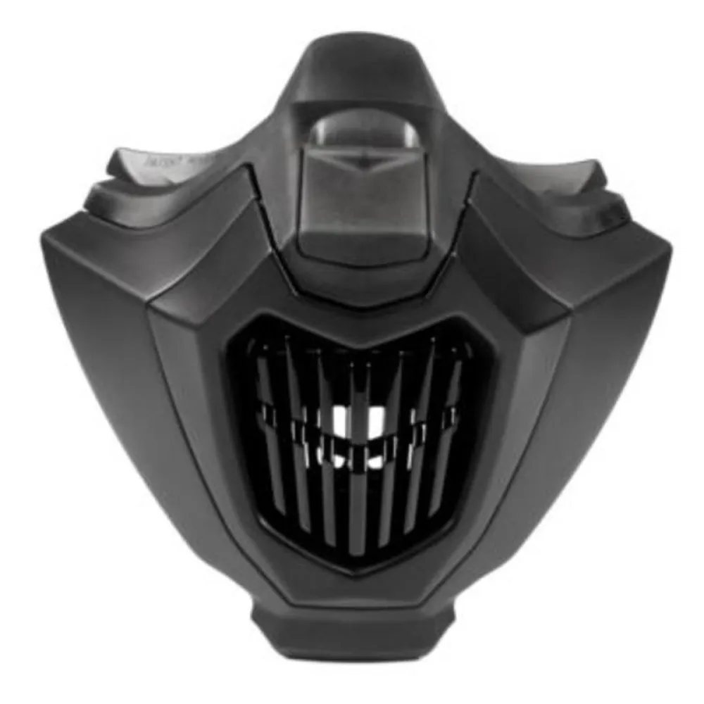 KEIČIAMOJI PRIEKINĖ DALIS CKX TITAN ŠALMUI AIRFLOW SOL/CARB MATINĖ JUODA