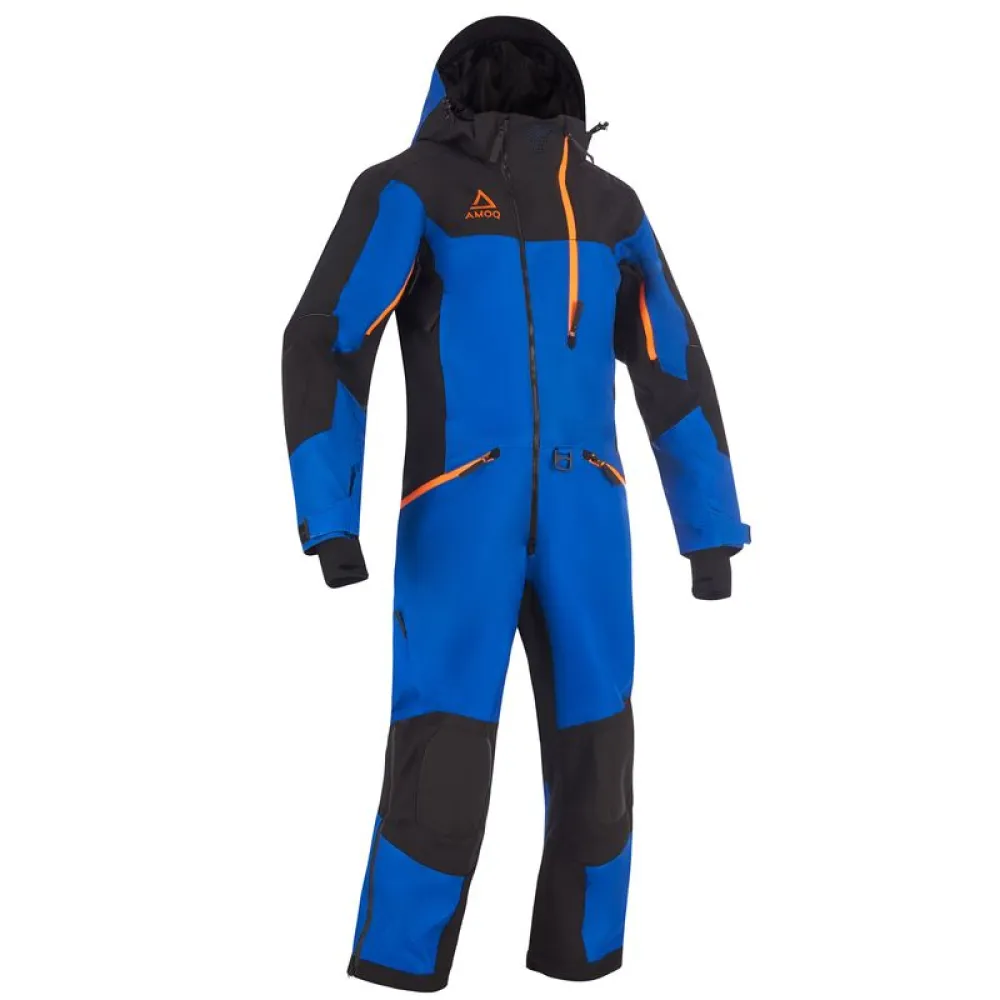 KOMBINEZONAS AMOQ ROCKET V2 30K MĖLYNAS/JUODAS/ORANŽINIS