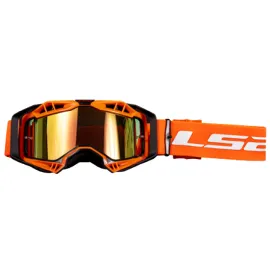 AKINIAI LS2 AURA PRO – RYŠKIAI ORANŽINIAI, IRIDIUM STIKLIUKAS