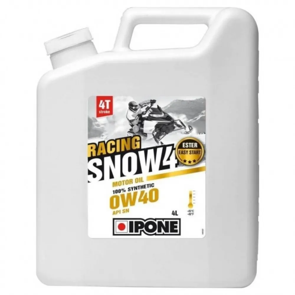 IPONE SNOW RACING 4T 0W40 SINTETINĖ ALYVA 4L
