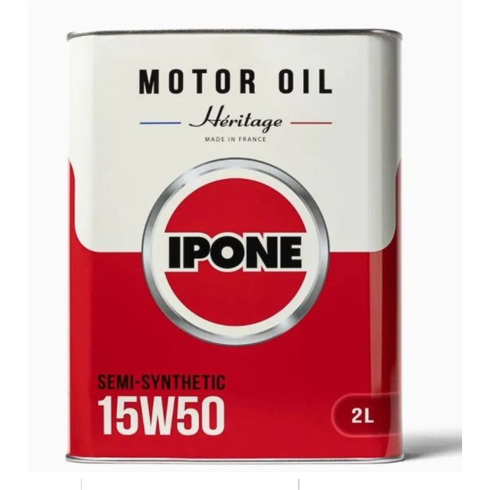 IPONE HERITAGE 15W50 PUSIAU SINTETINĖ ALYVA 2l