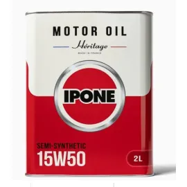 IPONE HERITAGE 15W50 PUSIAU SINTETINĖ ALYVA 2l