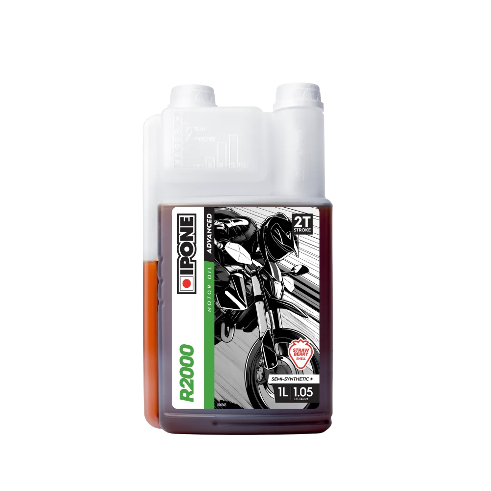 IPONE R2000 SCOOT 2T PUSIAU SINTETINĖ ALYVA 1L