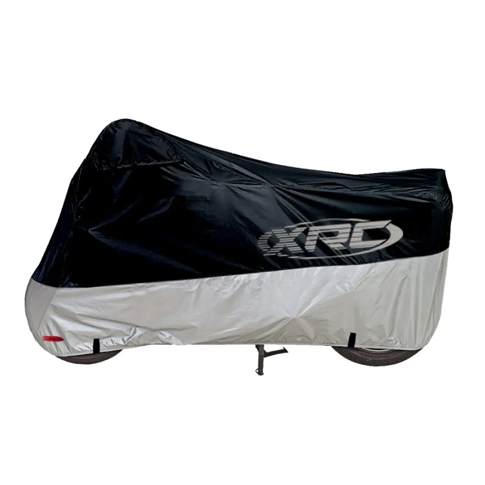 XRC PREMIUM GOLD UŽDANGALAS MOTOCIKLUI OUTDOOR JUODAS/ SIDABRINIS XXL