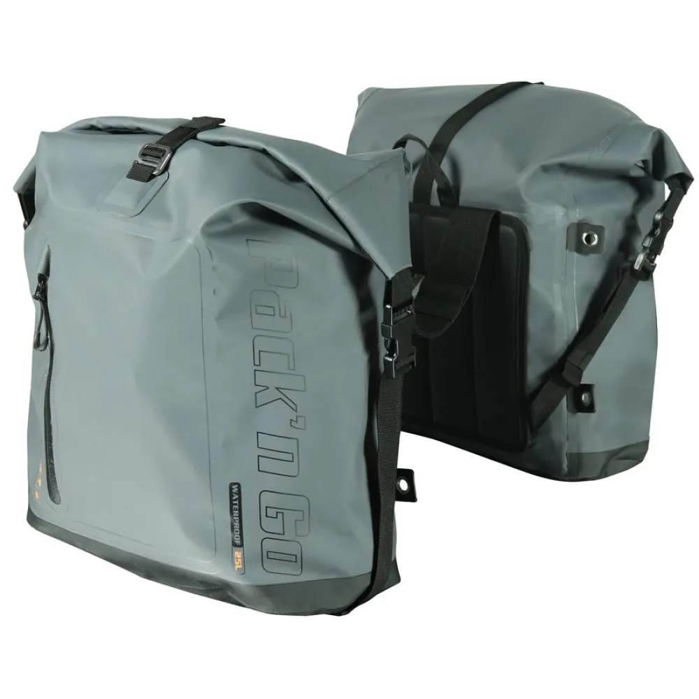 PACK´N GO WP BERYL MOTOCIKLO ŠONINIAI KREPŠIAI 25L