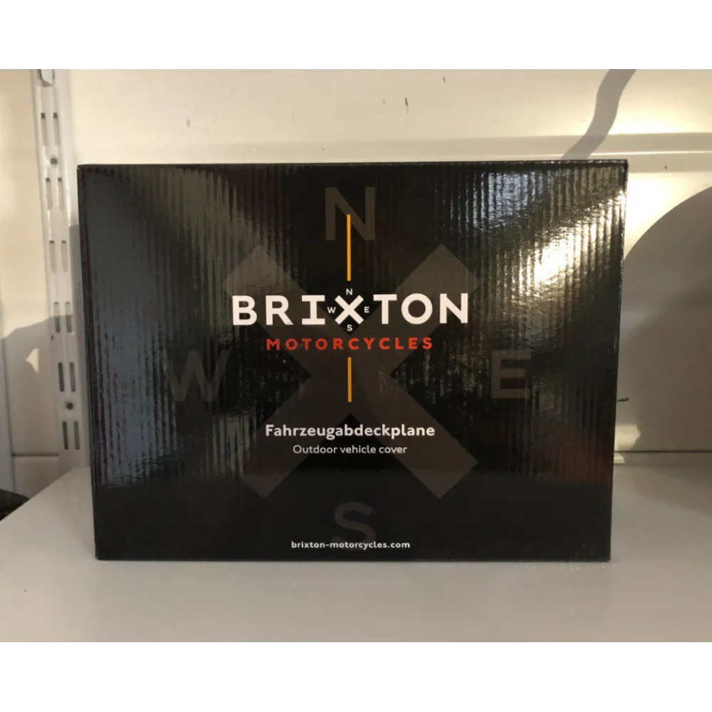BRIXTON UŽDANGALAS MOTOCIKLUI JUODAS