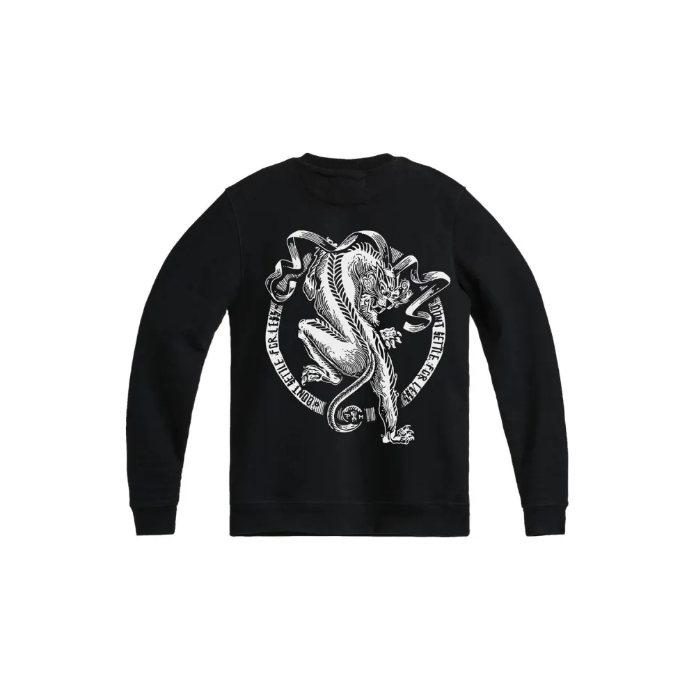 DŽEMPERIS PANDO MOTO JOHN TIGER JUODAS UNISEX