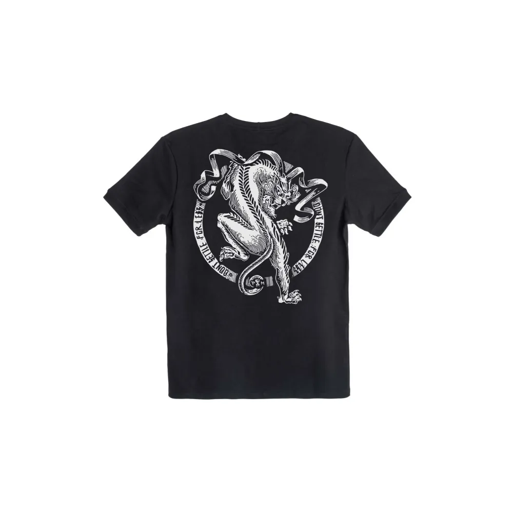 MARŠKINĖLIAI PANDO MOTO MIKE TIGER JUODI UNISEX
