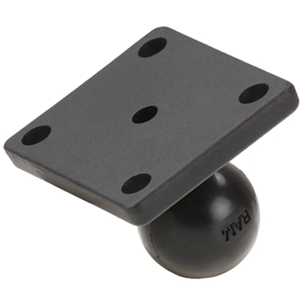 RAM MOUNT RUTULINIS ADAPTERIS SU AMPS PLOKŠTE