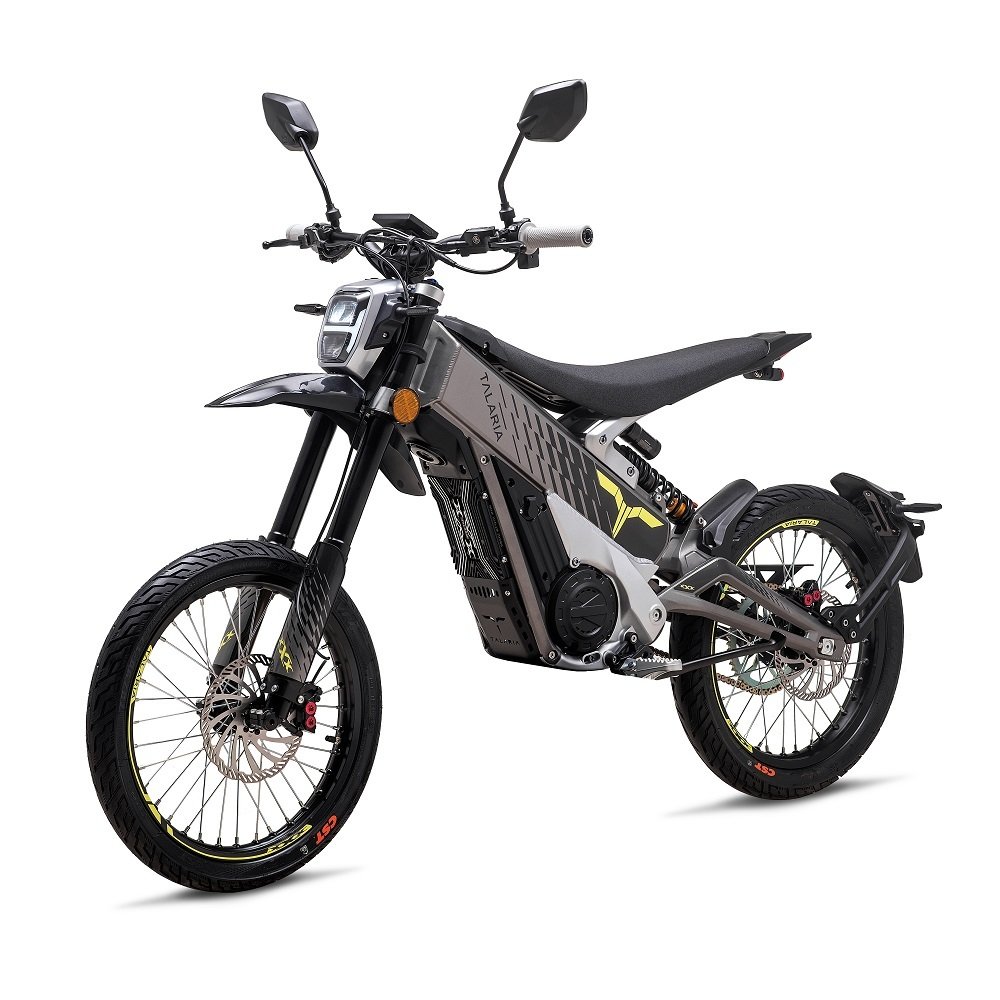 TALARIA XXX TL2500MX ELEKTRINIS MOTOCIKLAS SILVER GREY/ YELLOW 60V/40Ah ( registruojamas )