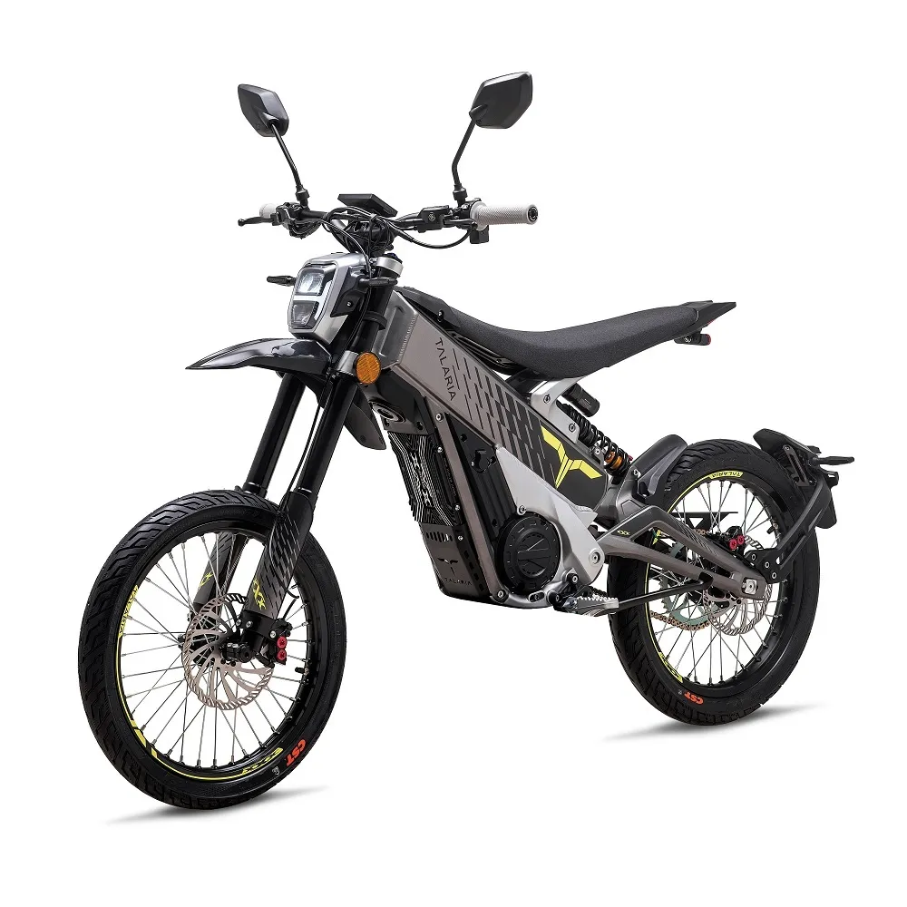 TALARIA XXX TL2500MX ELEKTRINIS MOTOCIKLAS SILVER GREY/ YELLOW 60V/40Ah ( registruojamas )