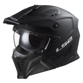 ŠALMAS LS2 OF606 DRIFTER SOLID – MATINIS JUODAS