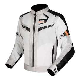 STRIUKĖ LS2 GARDA AIR VYRAMS – JUODA / PILKA / NEONINĖ ORANŽINĖ