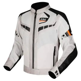 STRIUKĖ LS2 GARDA AIR MOTERIMS JUODA / PILKA / HI-VIZ ORANŽINĖ