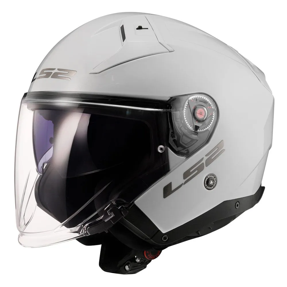 ŠALMAS LS2 OF603 INFINITY II SOLID – BLIZGUS BALTAS