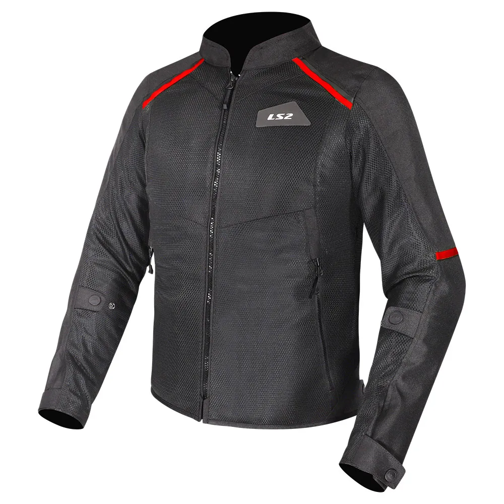 STRIUKĖ LS2 BREEZE VYRAMS – JUODA / RAUDONA