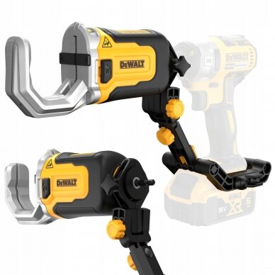 DeWALT DT20560 suktuvo adapteris PVC/PEX vamzdžiams kirpti 2