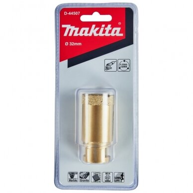 Makita M14 32 mm deimantinė gręžimo karūna D-44507 1