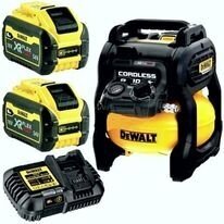 Akumuliatorinis oro kompresorius DeWalt DCC1054T2; 54 V; 2x6,0 Ah akum.