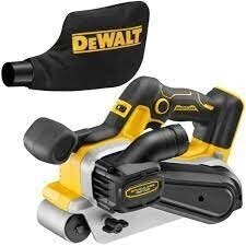 Akumuliatorinis juostinis šlifuoklis DeWalt DCW220N-XJ, 18 V (be akum. ir krov.)