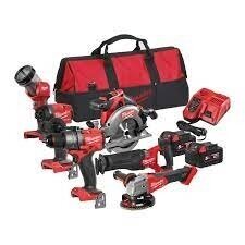 Akumuliatorinių įrankių komplektas Milwaukee M18 FPP6E3-502B