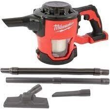 Akumuliatorinis siurblys Milwaukee M18 CV-0; 18 V (be akumuliatoriaus ir pakrovėjo)