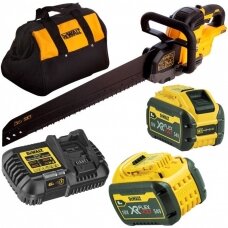 Akumuliatorinis tandeminis pjūklas DeWalt DCS398T2; 54 V; 2x6,0 Ah akum.