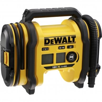 Akumuliatorinė oro pompa DeWalt DCC018N-XJ; 18 V (be akumuliatoriaus ir pakrovėjo)