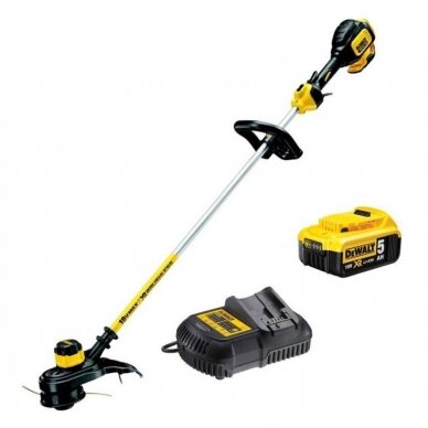 Akumuliatorinė žoliapjovė DeWalt DCM561P1; 18 V; 1x5,0 Ah; akum.