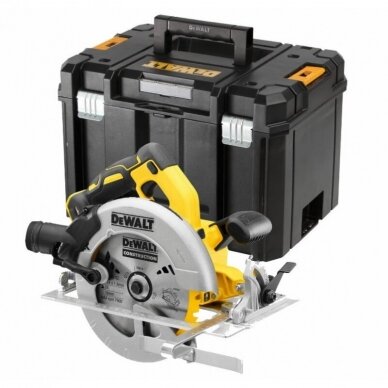 Akumuliatorinis diskinis pjūklas Dewalt DCS570NT; 18 V (be akumuliatoriaus ir pakrovėjo)