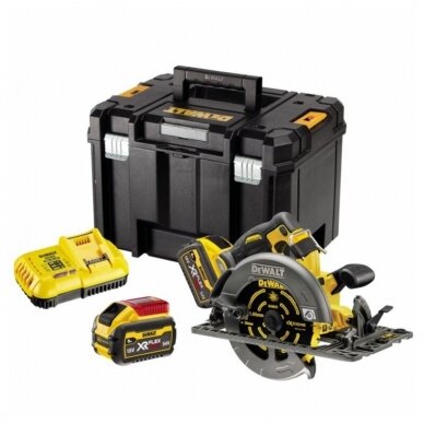 Akumuliatorinis diskinis pjūklas DeWalt DCS579X2; 54 V; 2x9,0 Ah akum.