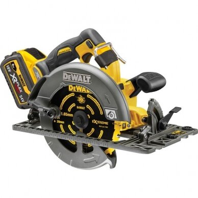 Akumuliatorinis diskinis pjūklas DeWalt DCS579X2; 54 V; 2x9,0 Ah akum. 1