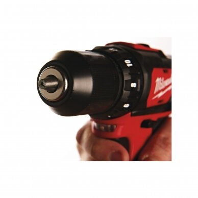 Akumuliatorinis gręžtuvas MILWAUKEE M12 BDD-202C 12 V; 2x2,0 Ah 2