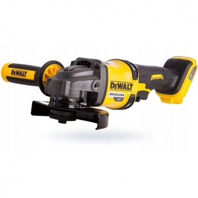 Akumuliatorinis kampinis šlifuoklis DeWalt DCG418N FLEXVOLT 54V 1