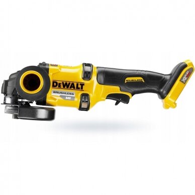 Akumuliatorinis kampinis šlifuoklis DeWalt DCG418N FLEXVOLT 54V 2