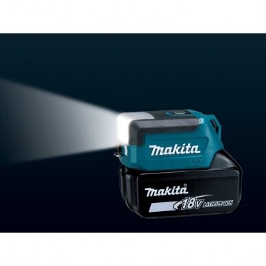 Akumuliatorinis LED prožektorius Makita DML817 su USB 2.4A 4