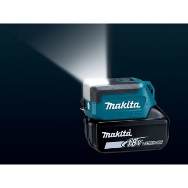 Akumuliatorinis LED prožektorius Makita DML817 su USB 2.4A 5