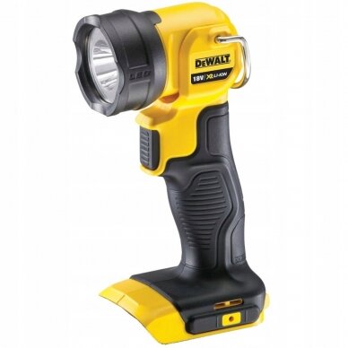 Akumuliatorinis prožektorius DeWalt DCL040N XR Li-ion LED; 18 V (be akumuliatoriaus ir pakrovėjo)